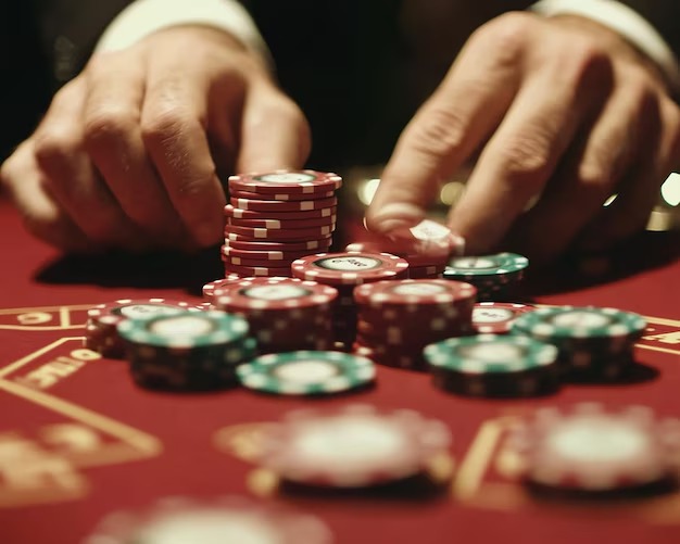 Live Sakong dealer at kpkgg studio table