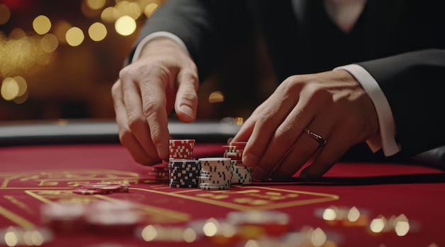 kpkgg Sakong betting interface showing chip stack and table controls